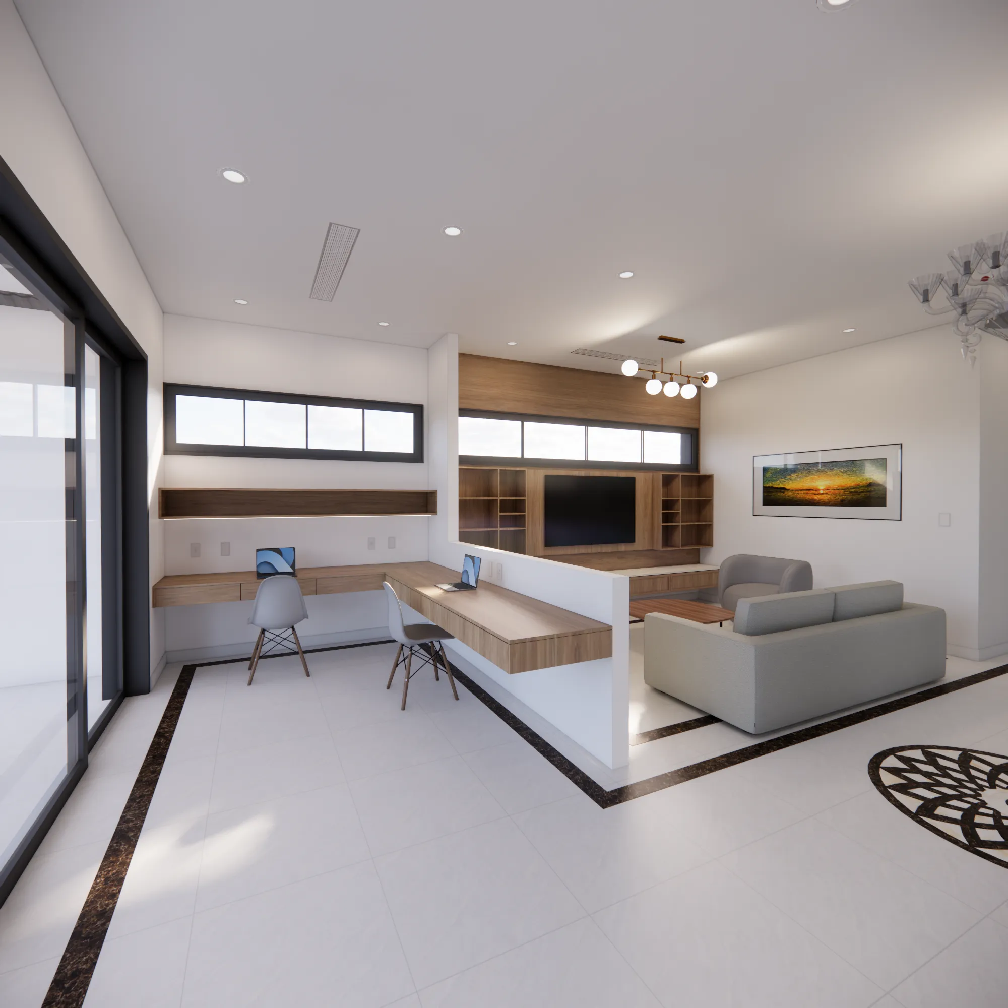The Crest Residence — Study, IDG Design
