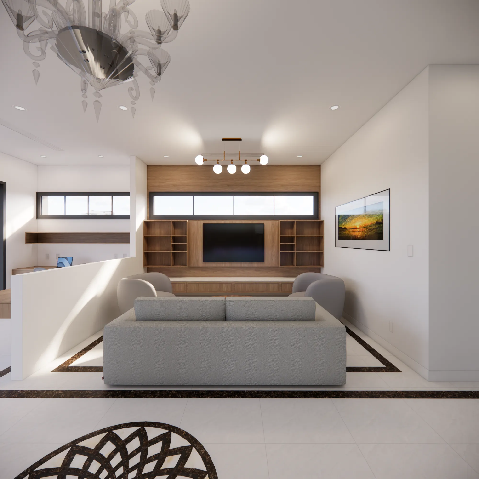 The Crest Residence — Rumpus room, IDG Design