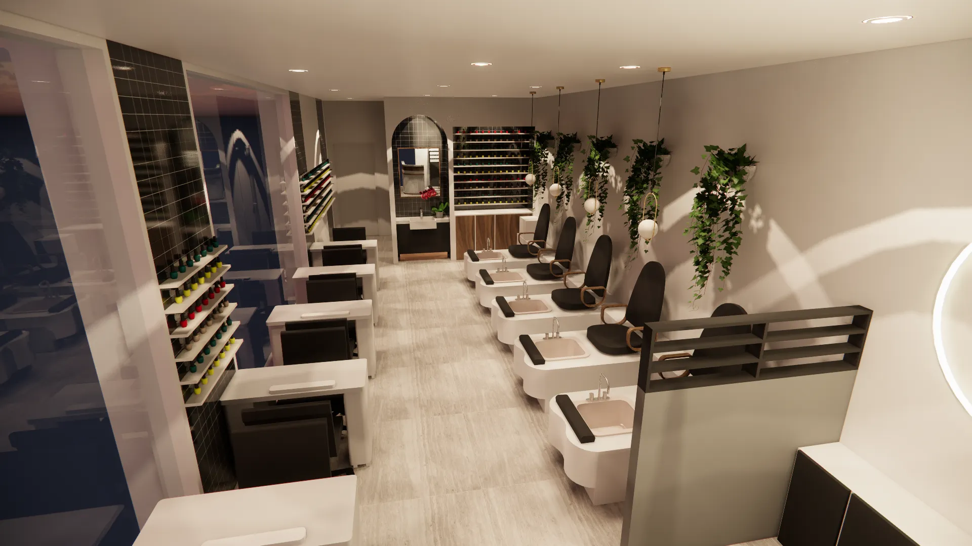 Newington Marketplace — Interior view, IDG Design