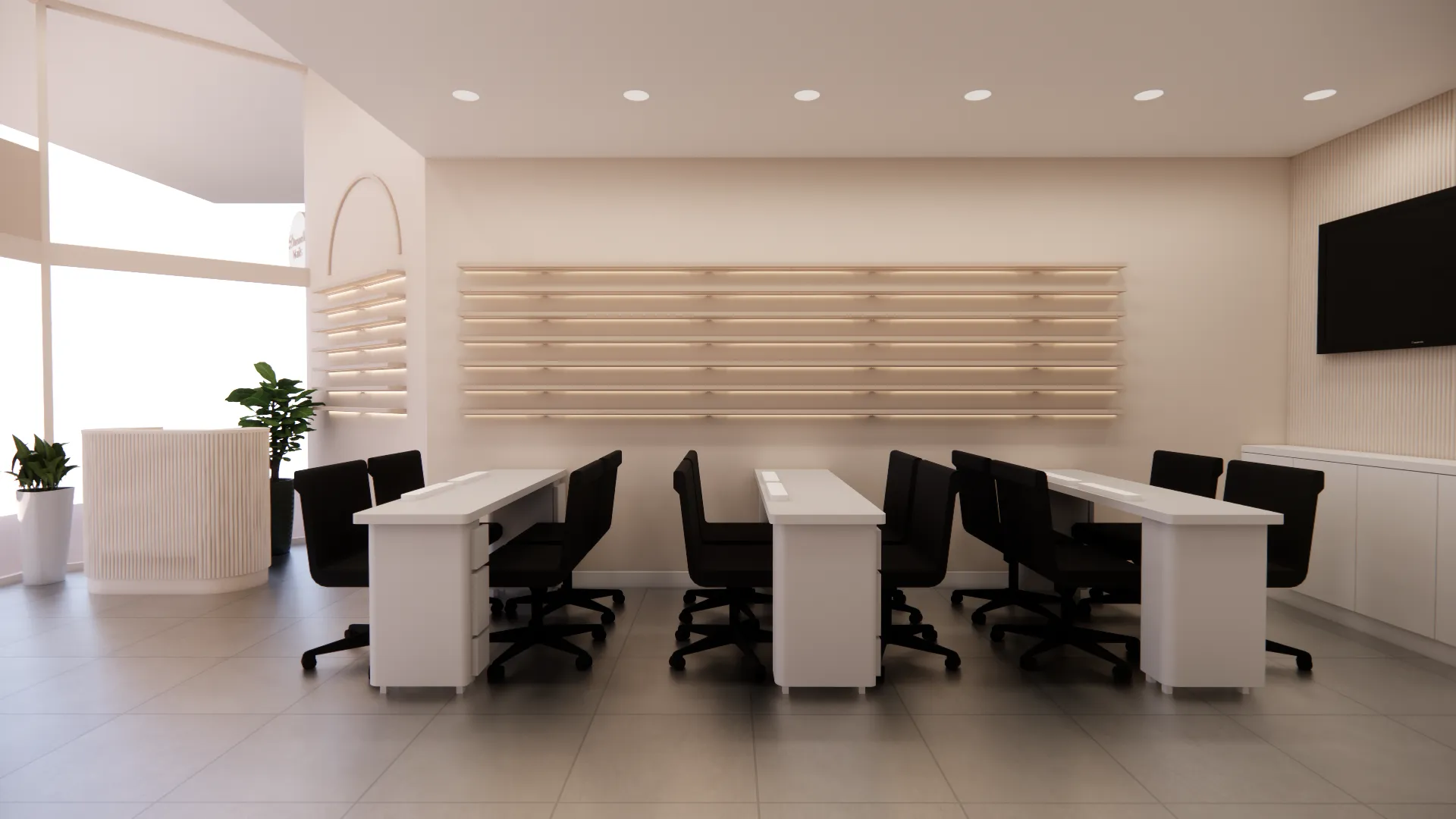 Dreamable Nail — Interior view, IDG Design