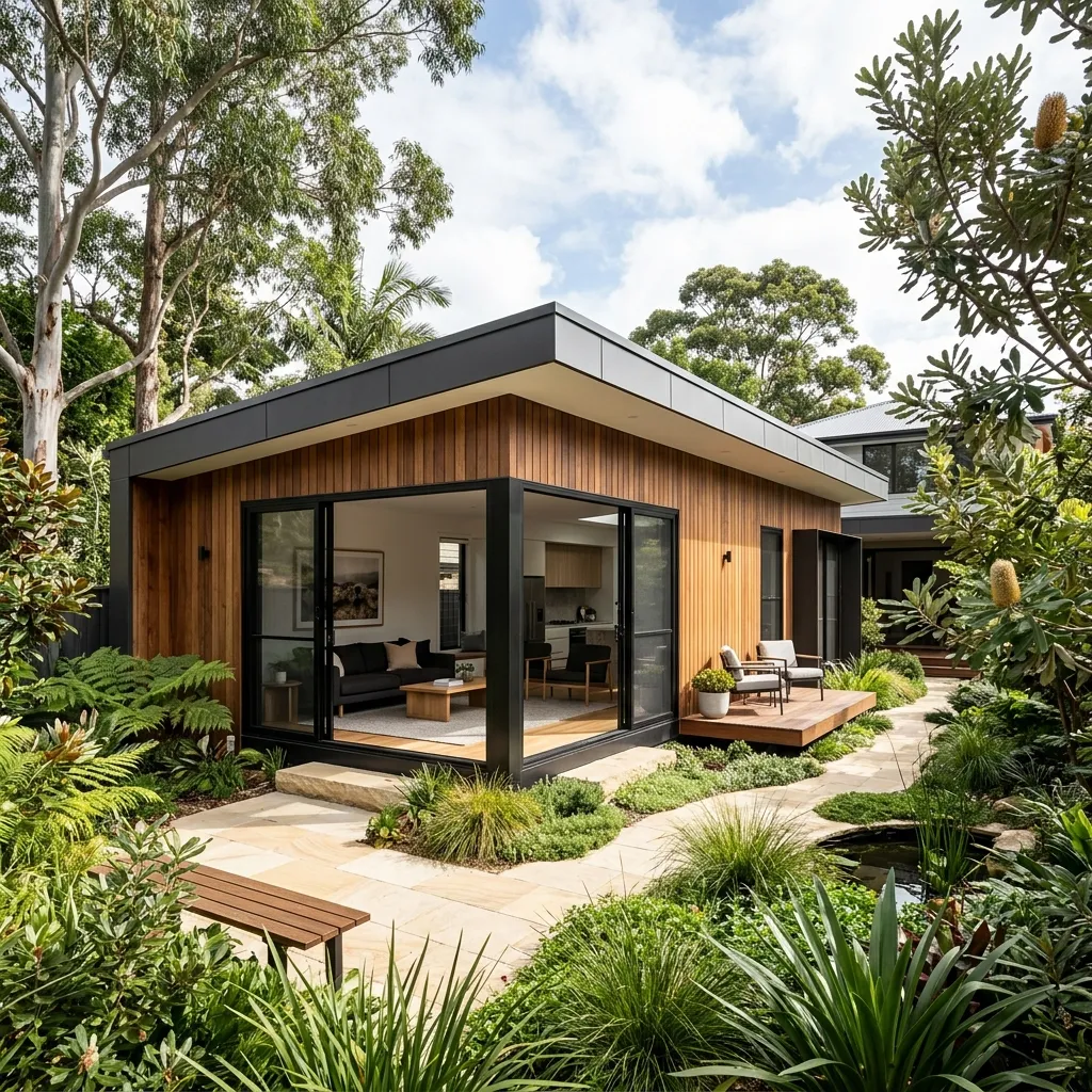 Modern luxury granny flat secondary dwelling in Sydney
